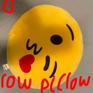 Emoji Throw Pillow